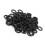 100 Pcs Rubber Tattoo O‑Rings for Machine Fixing, Elastic, 100 Count 16