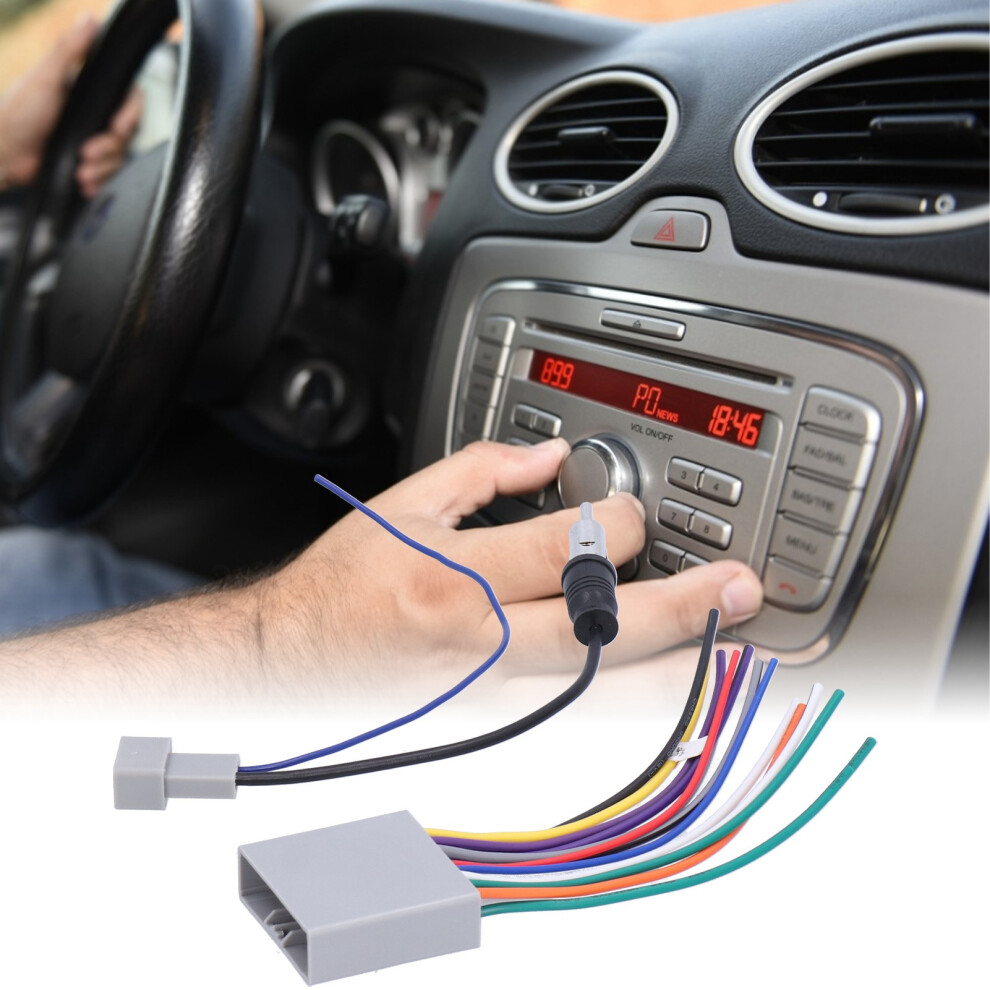 Vehicle Radio Wiring Harness & Antenna Adapter For Honda 2006-2011 4241391658449