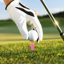 Plastik Golf Tee Nagel Set 5er Pack Grün Sport