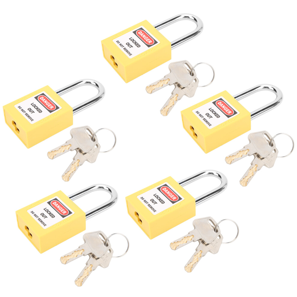 Lockout Lock Nylon Pa Steel 38Mm For Nuclear & Energy Transport Yellow 3421391659115