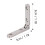ROSENICE 10 Pcs Tiny Hinges for Crafts Wooden Box High Performance 2