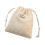 Sac de rangement pour élastiques à cheveux en velours côtelé avec fermeture élastique 2