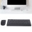 Wireless 2.4G USB Keyboard Mouse Combo, Slim, Ergonomic, Black 3