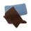 Flannel Blanket Brown Coffee 50x70cm Soft Warm Throw for 6
