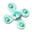 Suction Cup Spinning Top Toy for Toddlers Green 2