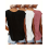 Women's V-Neck Cap Sleeve Tank Tops 3-Pack 2