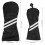 Golf Headcover Set Streifen wasserdichtes PU 3 10