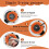 Electric Drill Bit Sharpener for 1/16"–1/2" Bits, Compatible with 125mm Angle Grinder, Quick-Lock Design 6