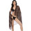 Blommig, transparent spetsstrandsarong för kvinnor 4