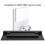 Vertical Stand for Xbox One S, Black, ABS, 135g Dock Holder 5