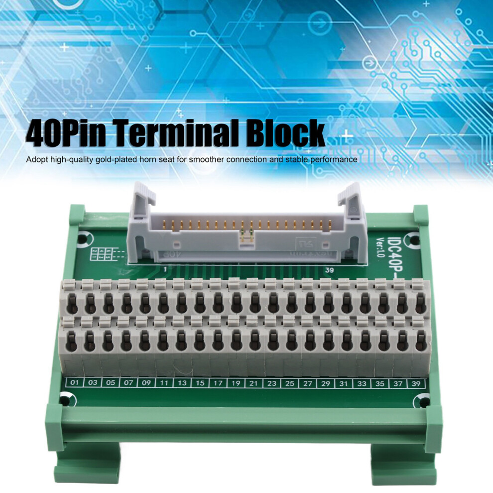 40Pin Breakout Board Plated Header Gold