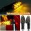LED Amber Turn Signal Lights 12V 4 pcs 3