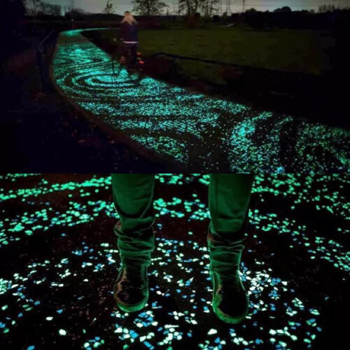 50 stk. glødende isbiter til akvarium 2