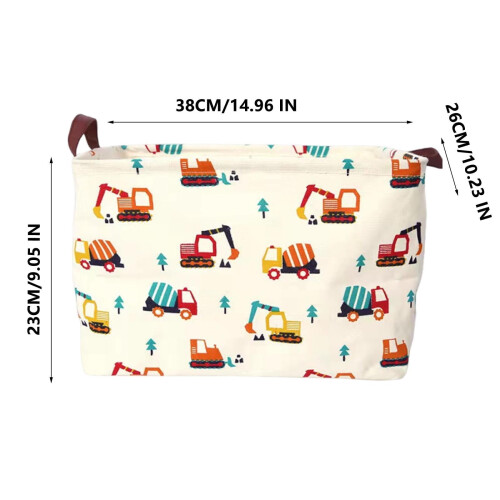 Panier à linge pliable et imperméable avec rangement pour jouets 2
