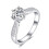 925 Silver Kitty Ring with Zirconia, Dainty Stacking Ring 2
