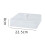 Clear Square Cake Display Dome Cloche Protector for Desserts 2