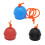 3Pcs Cue Chalk Holder Retractable Strap Billiards Accessories in Mixed Assorted Colors 4