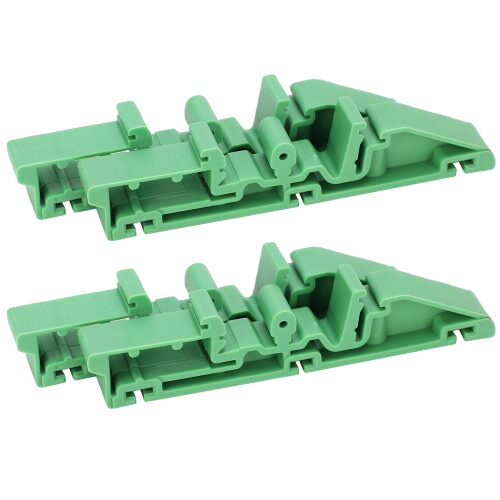 2 Set Circuit Board Bracket C45 DIN Rail Adapter Install Screw Accessories