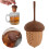 Silicone Tea Infuser & Pinecone Strainer Set – Stylish, Functional, Compatible with All Teapots 3