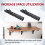 2Pcs Campervan Folding Bracket Table Shelf Motorhome Caravan Black Finish Stainless Steel  Folding Bracket 8