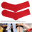 Sportsocken Rot Mesh Stoßdämpfend 1 Paar 14