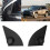 2pcs Black ABS Tweeter Cover Trim for RAV4 2014-2019 Replacement 15