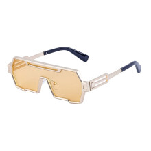 XH-2267 Vintage Unisex Solbriller – Steampunk Aviator-stil UV400 Polariserede Glas, Ridsefast Stel til Kørsel og Udendørsbrug