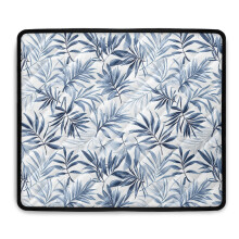 Protetor de pó para a parte superior da máquina de lavar roupa, antirriscos, resistente à água, 61 x 50 cm, estampa de folhas tropicais.