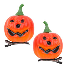 Dearadh pumpkin taibhse bioráin gruaige Oíche Shamhna 1 tacar