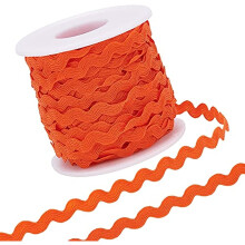 Fita de franja ondulada RIC Rac laranja 25m