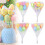 Glitter Easter Egg Picks Vase Filler 6PCS 1
