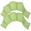 Silicone Hand Paddle Flippers 1 Pair Green 1