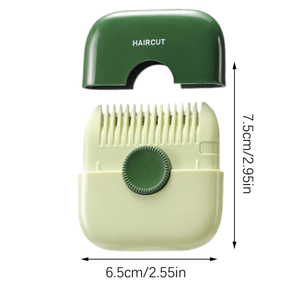 Hair Clipper,Comb,2 in 1 Hair Trimmer,Manual Bangs Trimmer Comb for Girls Women,Double Sided Hair Razor Comb Cutter