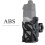 Universal Sort Motorcykel Kopholder Vandflaskeholder Sort ABS1x 1