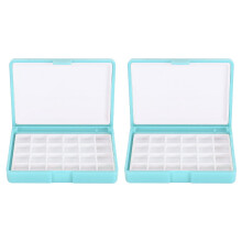 Empty Watercolor Box Plastic Palette for Art Class and