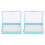 Empty Watercolor Box Plastic Palette for Art Class and 1
