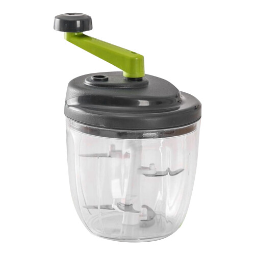 Manual Hand Chopper with Container for Quick, Quiet Onion & Veg Chopping – Compatible with Standard Kitchen Tools
