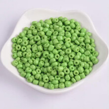 Tiny Round 1000/500/200pcs 2mm 3mm 4mm Glass Loose Spacer Beads lot for Jewelry-4mm(200pcs)-Light Green