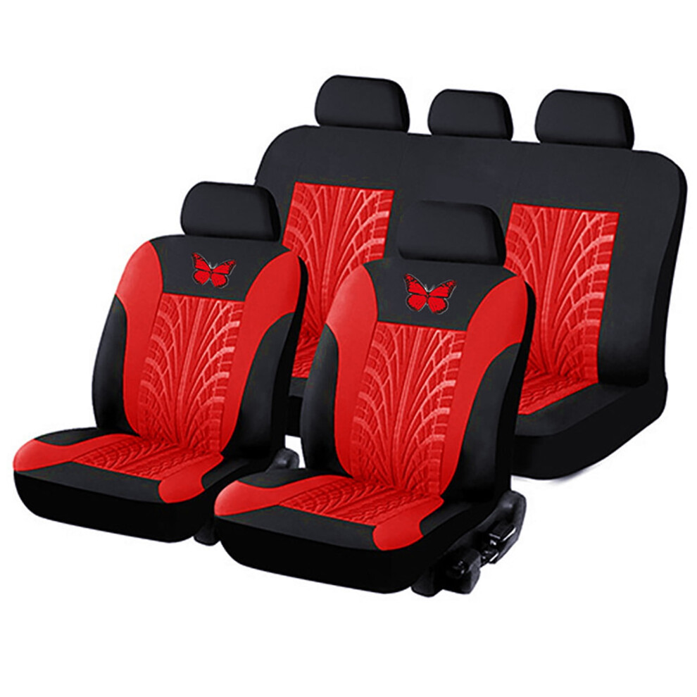 Full Set Of Car Seat Covers, Universal Embroidered Car Seat Cover Set 9448483327824