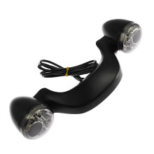 Mat Sort Bagblinklys Bremse LED Lys Til Harley 10-23 Street Road Glide