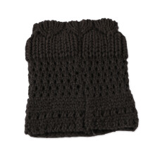 Gehaakte beenwarmers voor dames met kniemanchetten voor de winter