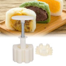 3D Crab-Shaped Mooncake Mold, ABS+Stainless Steel, 6.4x14cm
