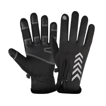 2026 Nieuwe unisex outdoor winddichte winterhandschoenen met touchscreen-compatibele vingertoppen en verstelbare polsband.