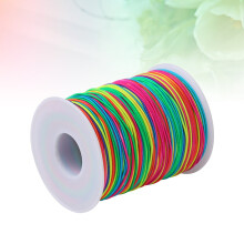 1 Rolle DIY-Gummiband in verschiedenen Farben für Künstler und Bastelprojekte