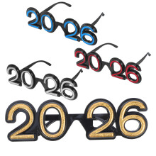 Set di 4 bicchieri divertenti a forma di numero per la festa di Capodanno 2026, perfetti per il ritorno a scuola.