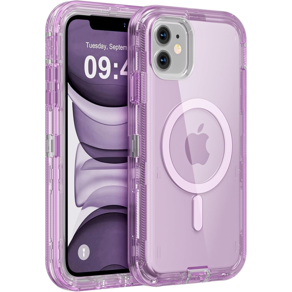 Iphone 11 Magsafe Case Transparent Triple-Layer Shockproof 974856985852