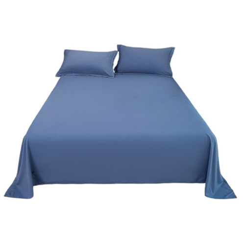 Drap plat en flanelle, microfibre douce 100 % polyester