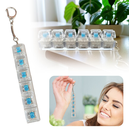 Δυνατό & Αθόρυβο παιχνίδι-πληκτρολόγιο Fidget με φώτα LED – Ανακούφιση από το στρες