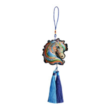 2026 Year Of Embroidery Jewelry Pendant With And Tassel As Year