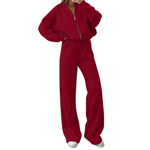 Lässiges Damen-Cardigan-Set mit Hose